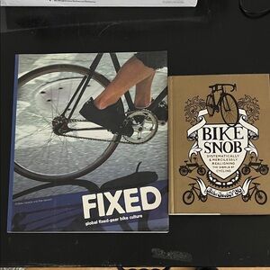FIXED: Global Fixed-Gear Bike Culture Book - Blue Cover